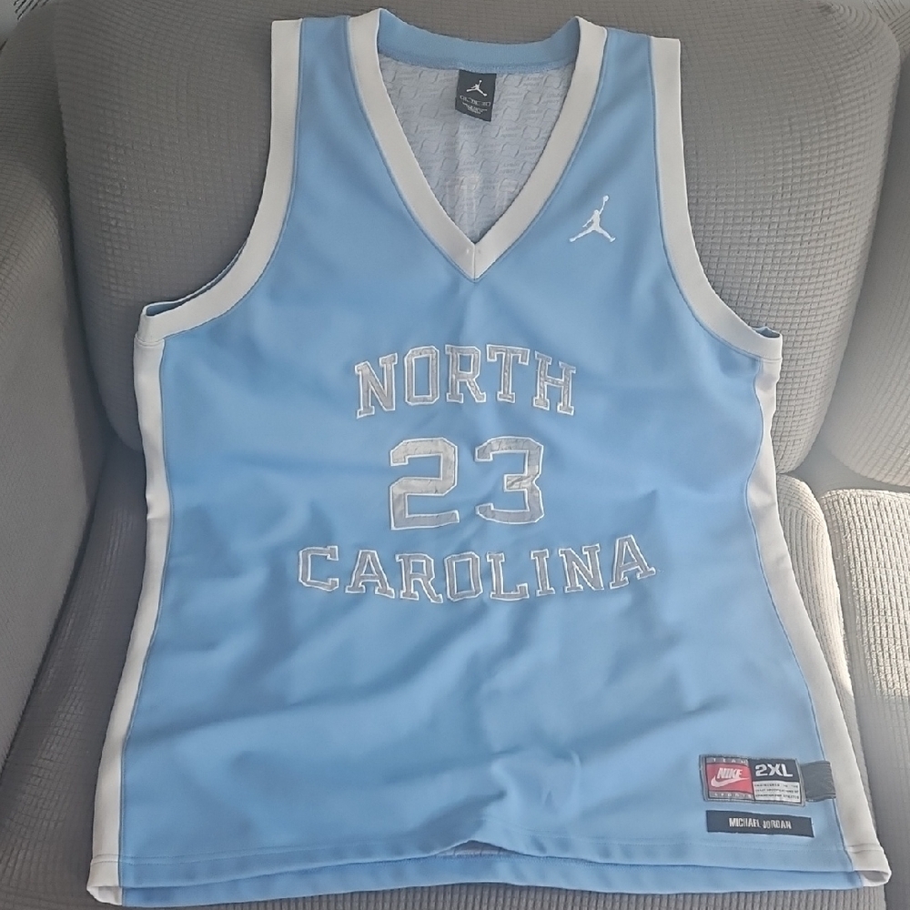 Men's Michael Jordan 23 North Carolina 2XL Legacy Jersey